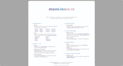 Desktop Screenshot of marialaurare.com